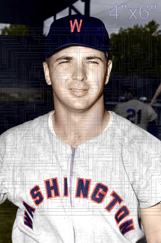Lou Berberet - 1956 Washington Senators - choose a size & style