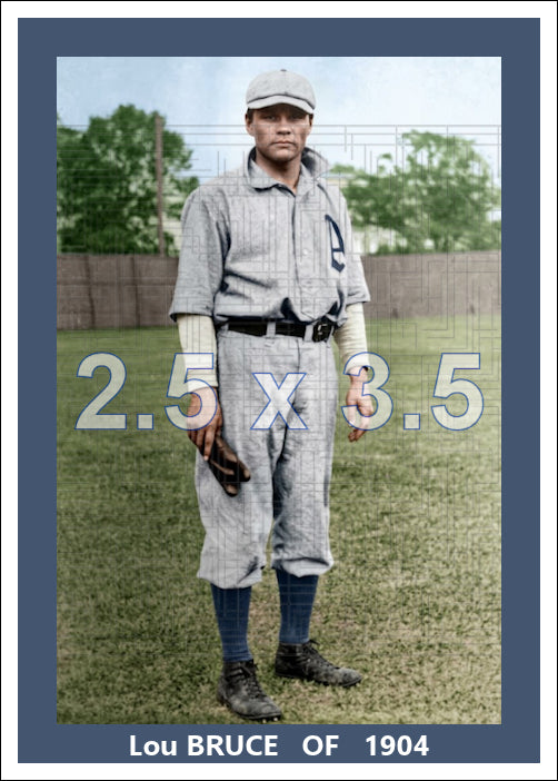 Lou Bruce - 1904 Philadelphia Athletics - choose a size & style