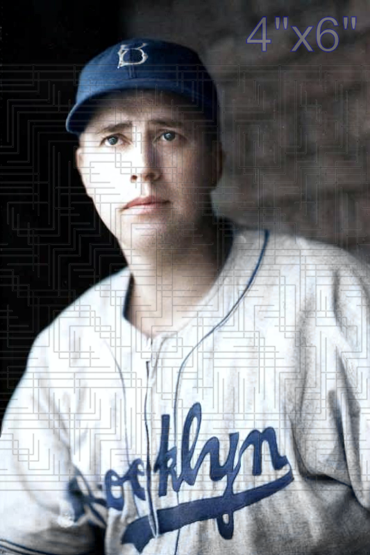 Lou Fette - 1940 Brooklyn Dodgers - choose a size & style