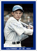 Lou Finney - 1934 Philadelphia Athletics - choose a size & style