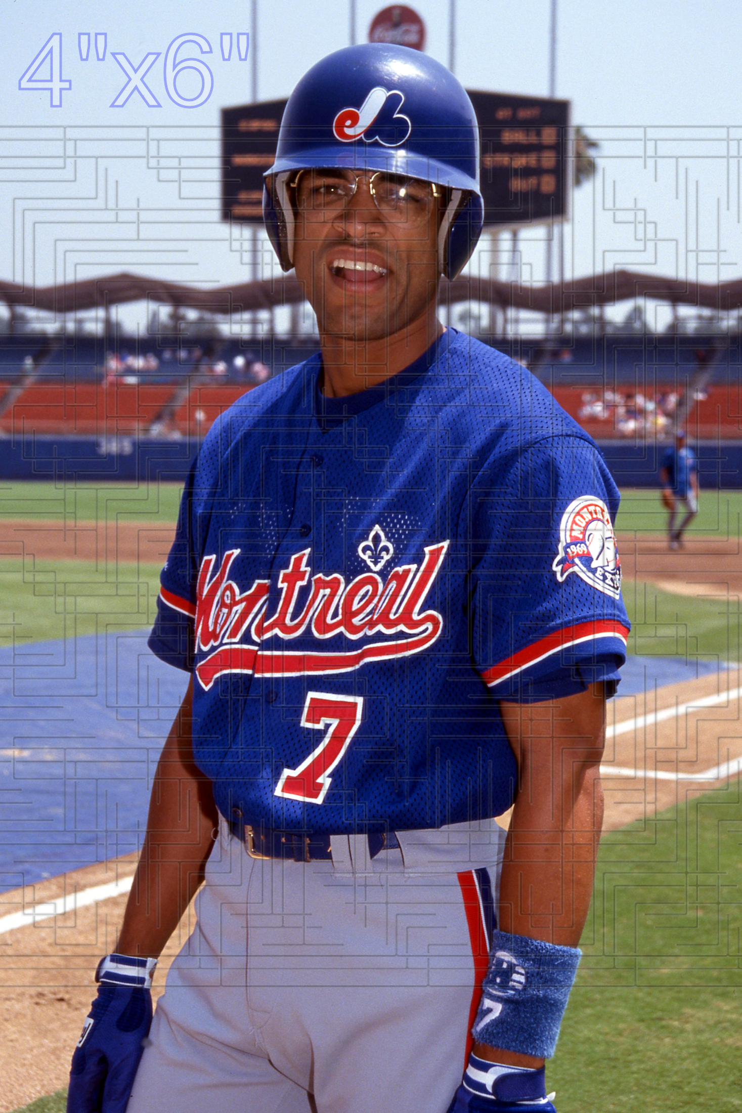 Lou Frazier - 1993 Montreal Expos - choose a size & style