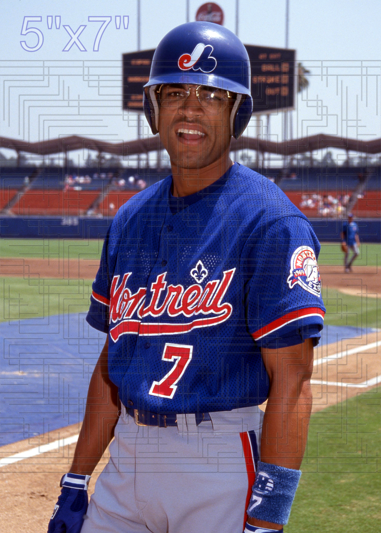 Lou Frazier - 1993 Montreal Expos - choose a size & style