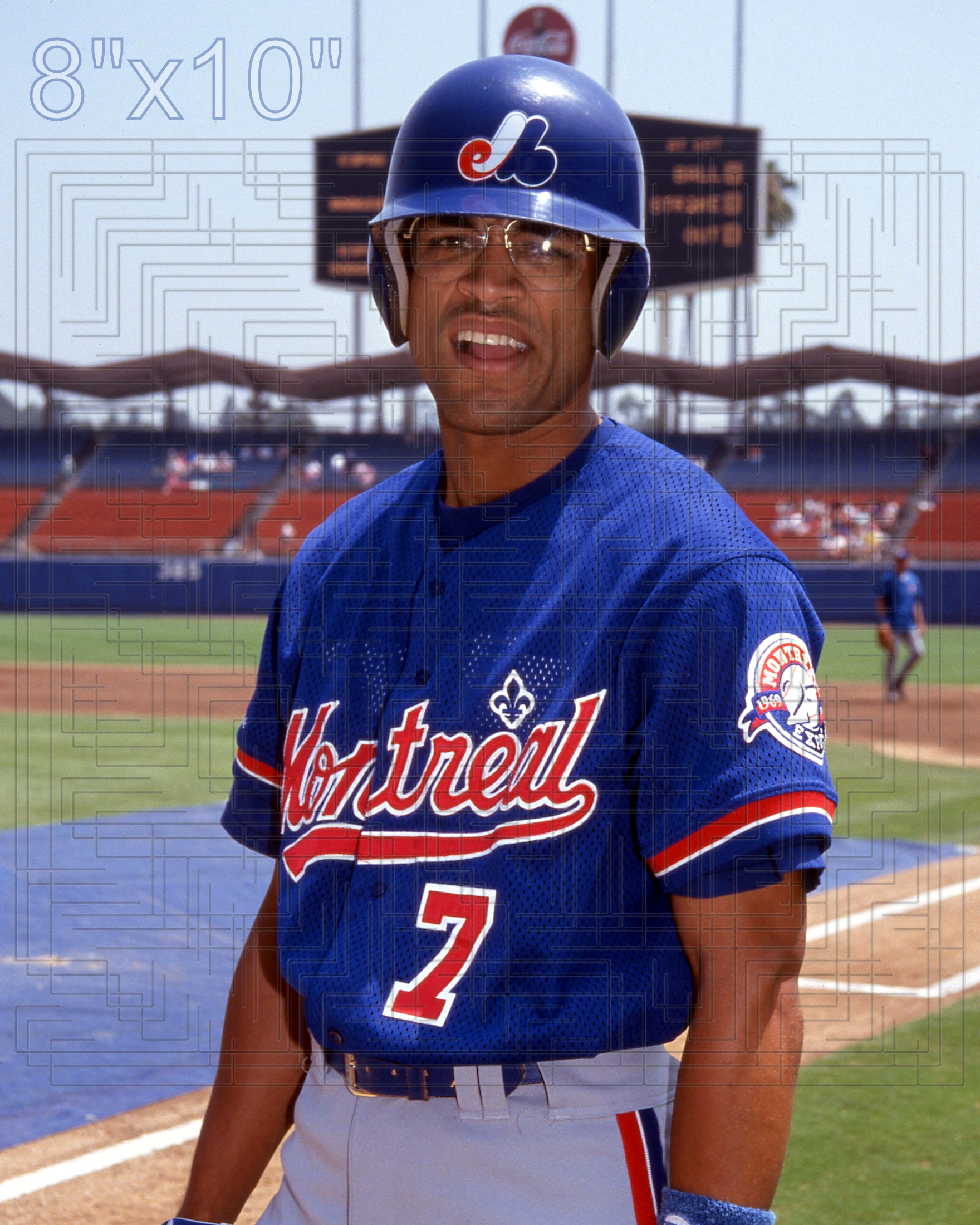 Lou Frazier - 1993 Montreal Expos - choose a size & style