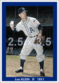 Lou Klein - 1951 Philadelphia Athletics - choose a size & style