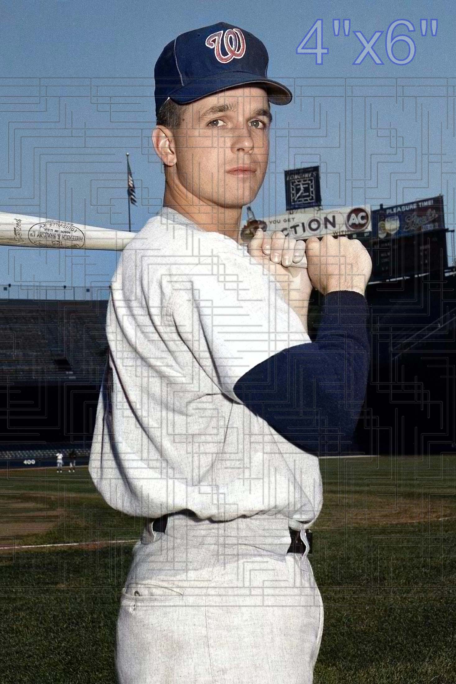 Lou Klimchock - 1963 Washington Senators - choose a size & style