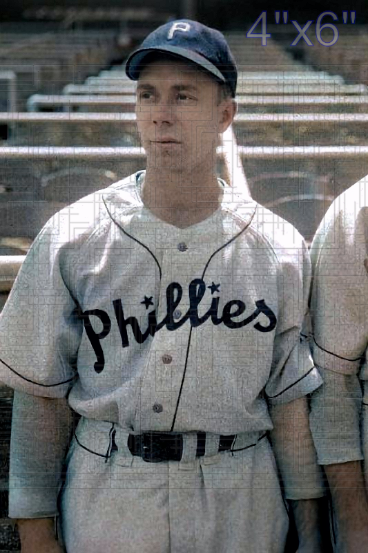 Lou Lucier - 1945 Philadelphia Phillies - choose a size & style
