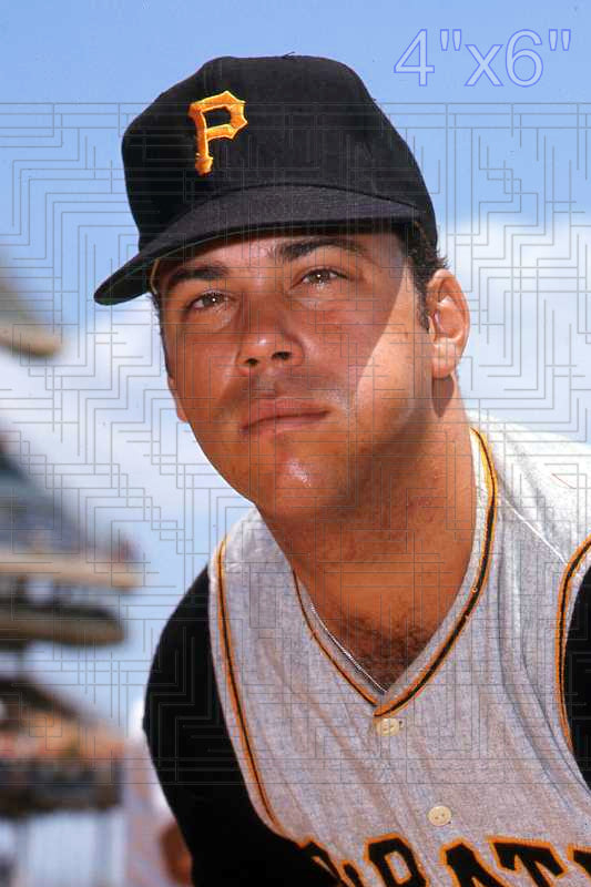 Lou Marone - 1969 Pittsburgh Pirates - choose a size & style