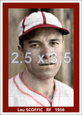 Lou Scoffic - 1936 St. Louis Cardinals - choose a size & style