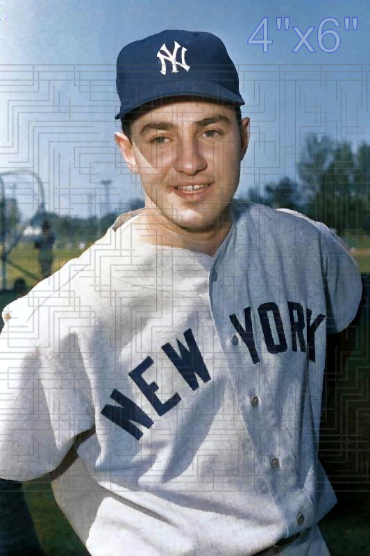 Lou Skizas - 1956 New York Yankees - choose a size & style