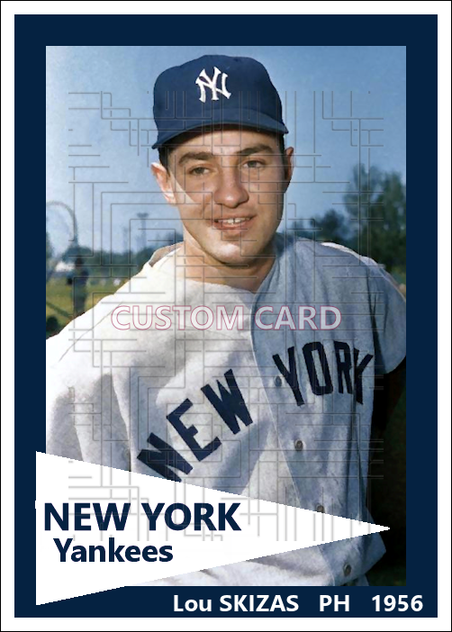 Lou Skizas - 1956 New York Yankees - choose a size & style