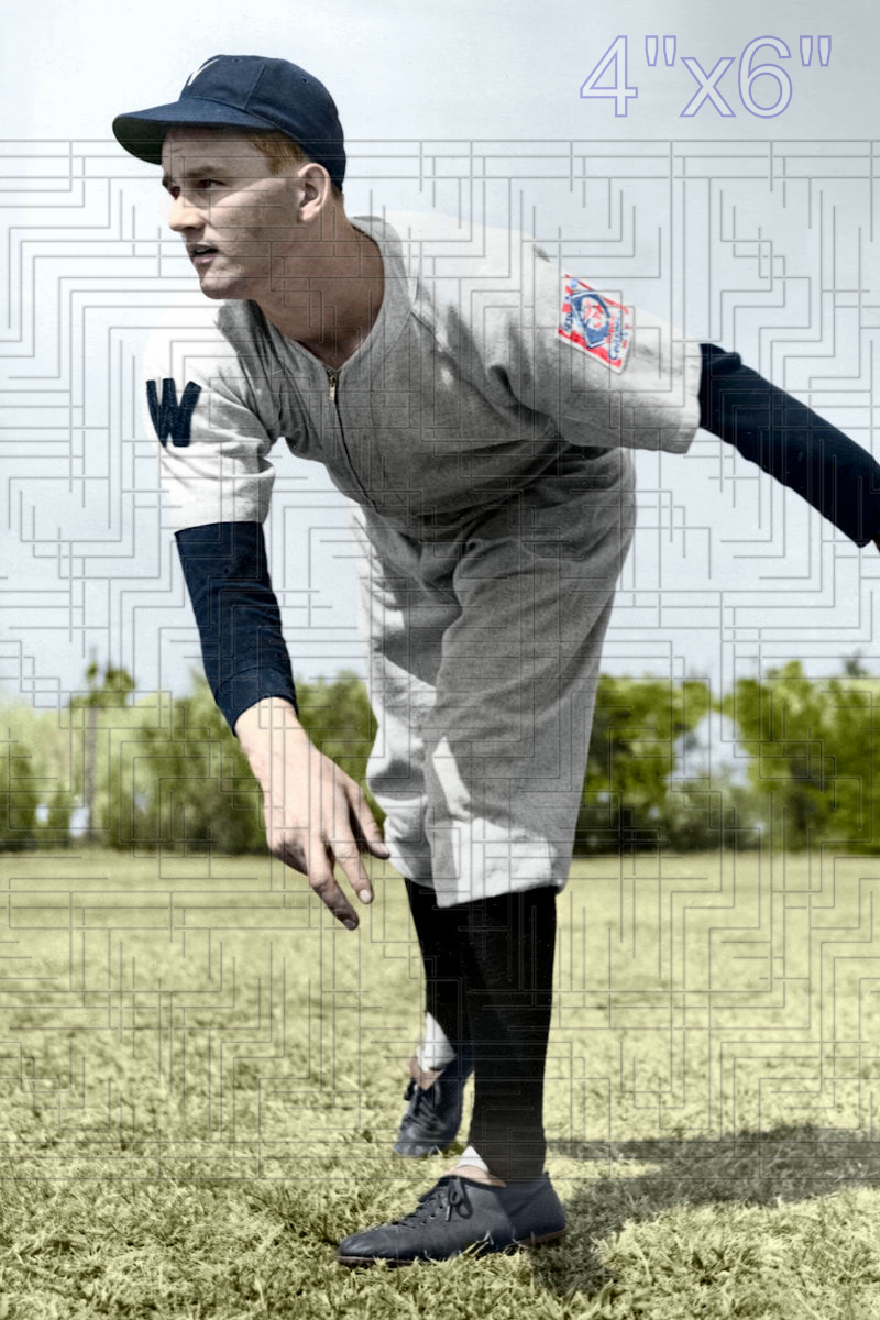 Lou Thuman - 1940 Washington Senators - choose a size & style