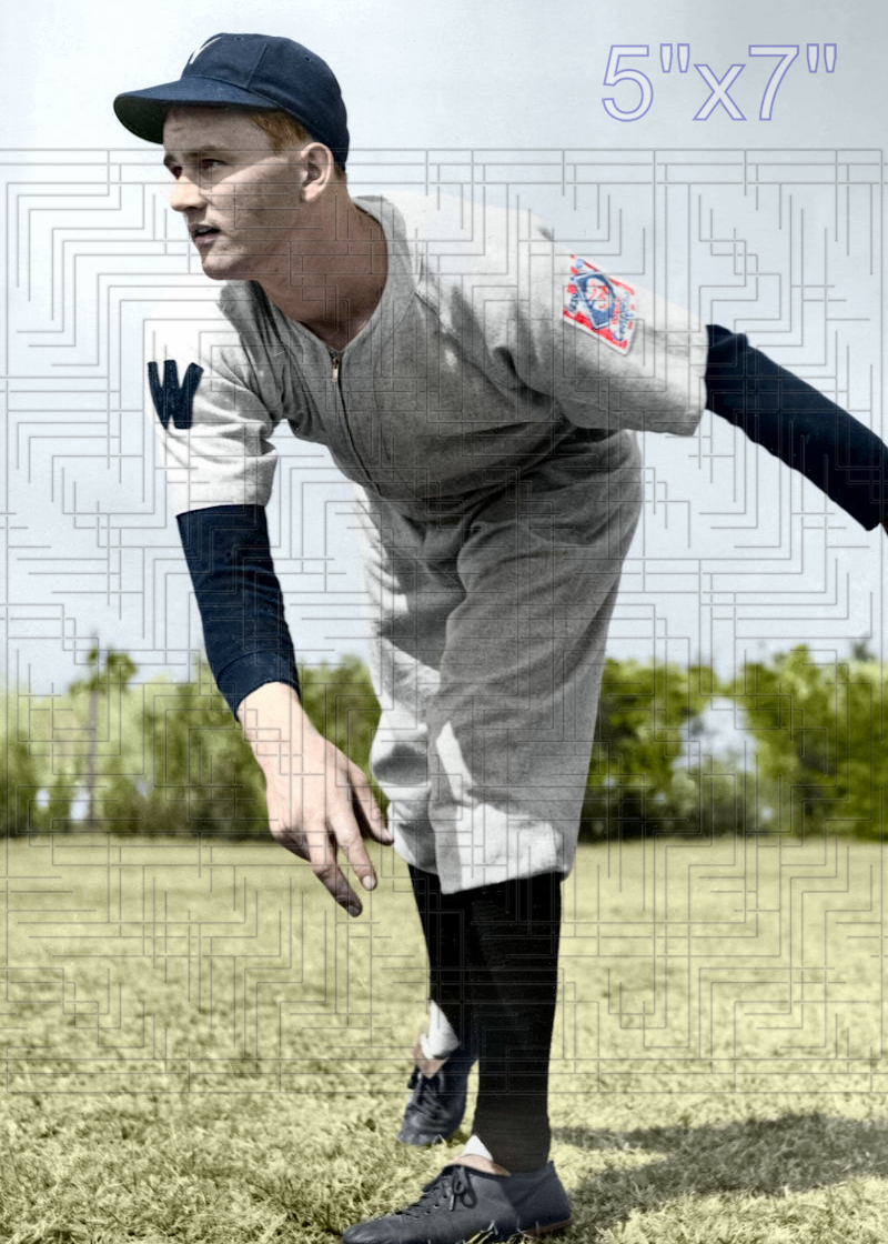Lou Thuman - 1940 Washington Senators - choose a size & style