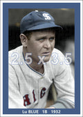Lu Blue - 1932 Chicago White Sox - choose a size & style
