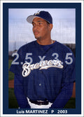 Luis Martinez - 2003 Milwaukee Brewers - choose a size & style