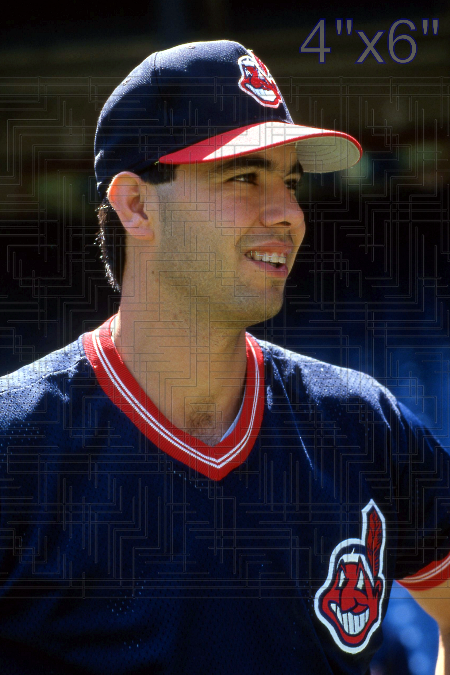 Luis Medina - 1989 Cleveland Indians - choose a size & style