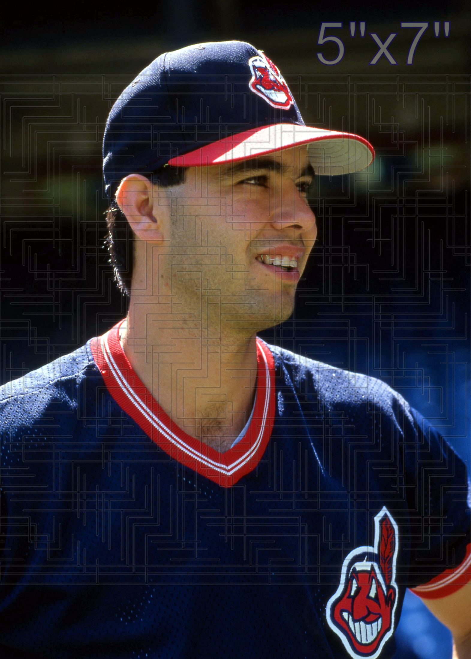 Luis Medina - 1989 Cleveland Indians - choose a size & style
