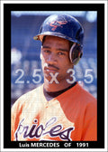 Luis Mercedes - 1991 Baltimore Orioles - choose a size & style