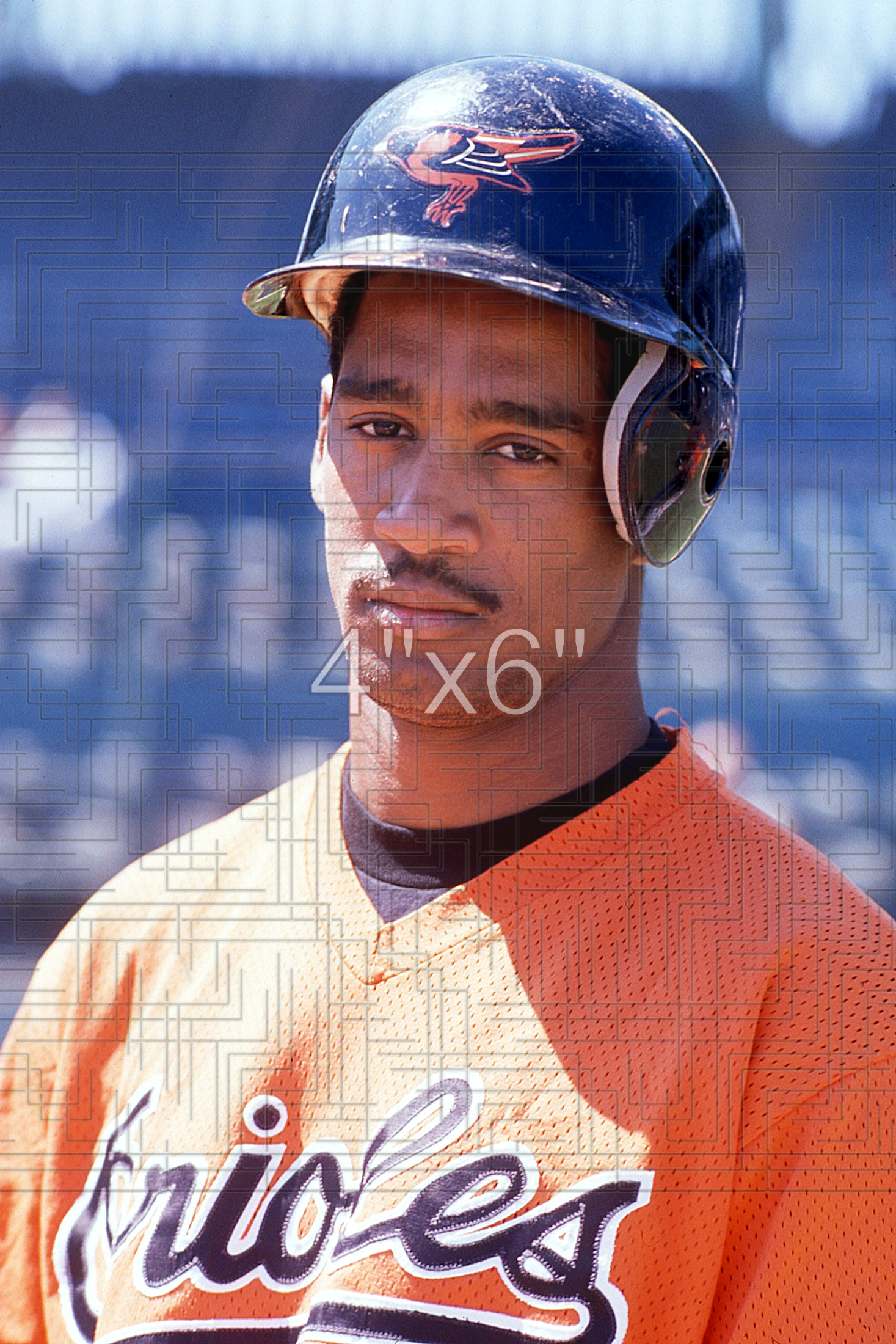 Luis Mercedes - 1991 Baltimore Orioles - choose a size & style