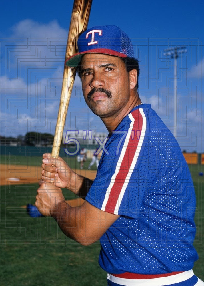 Luis Pujols - 1985 Texas Rangers - choose a size & style