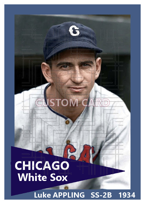 Luke Appling - 1934 Chicago White Sox - choose a size & style