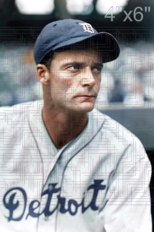 Luke Hamlin - 1934 Detroit Tigers - choose a size & style