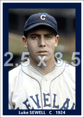 Luke Sewell - 1924 Cleveland Indians - choose a size & style