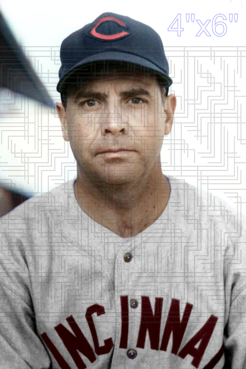 Luke Sewell - 1951 Cincinnati Reds - choose a size & style