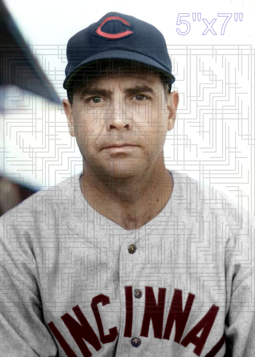 Luke Sewell - 1951 Cincinnati Reds - choose a size & style