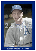 Luman Harris - 1941 Philadelphia Athletics - choose a size & style