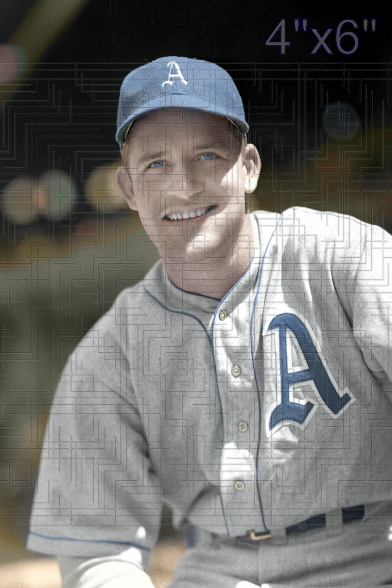 Luman Harris - 1941 Philadelphia Athletics - choose a size & style