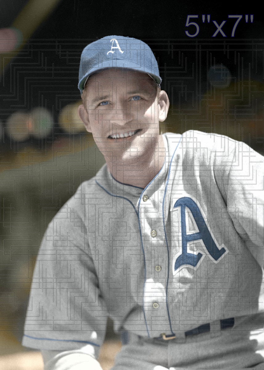 Luman Harris - 1941 Philadelphia Athletics - choose a size & style