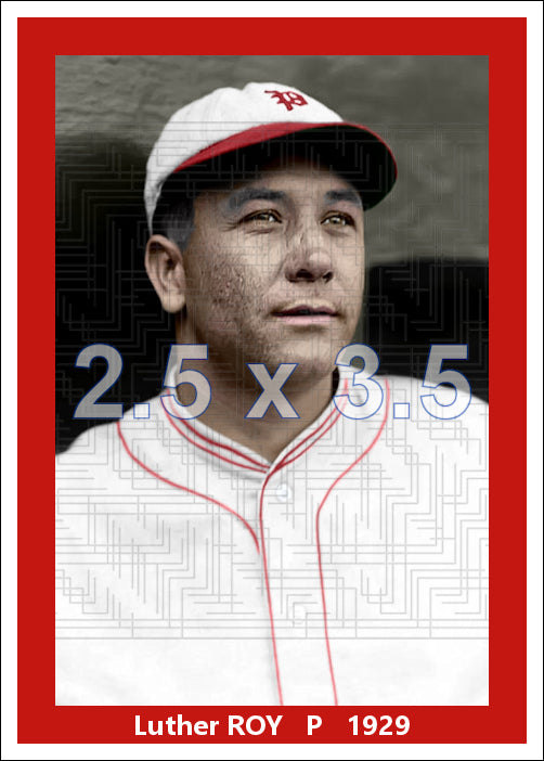 Luther Roy - 1929 Philadelphia Phillies - choose a size & style
