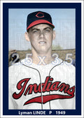 Lyman Linde - 1949 Cleveland Indians - choose a size & style