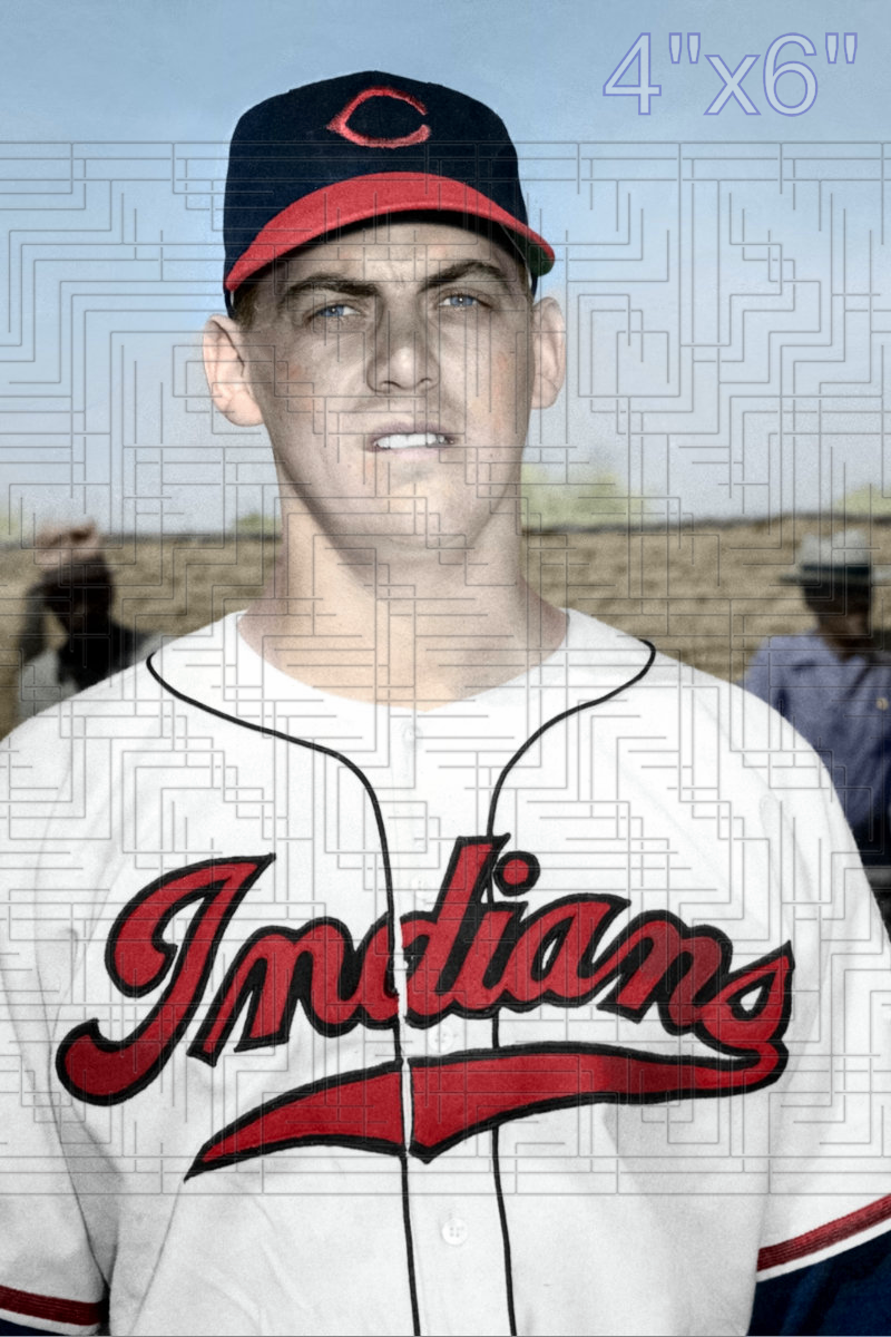Lyman Linde - 1949 Cleveland Indians - choose a size & style