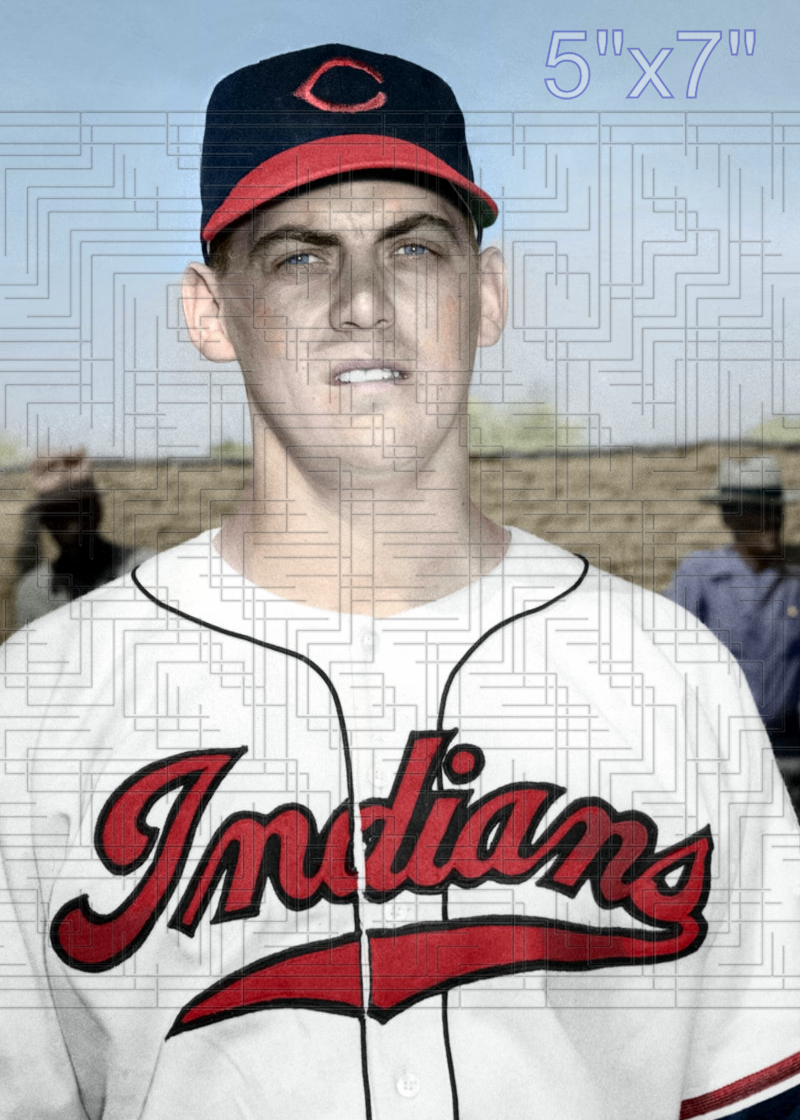 Lyman Linde - 1949 Cleveland Indians - choose a size & style