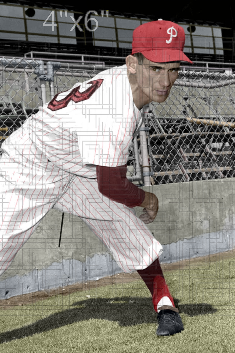 Lynn Lovenguth - 1955 Philadelphia Phillies - choose a size & style