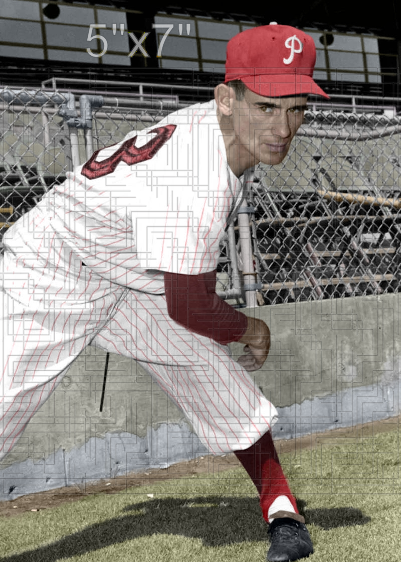 Lynn Lovenguth - 1955 Philadelphia Phillies - choose a size & style