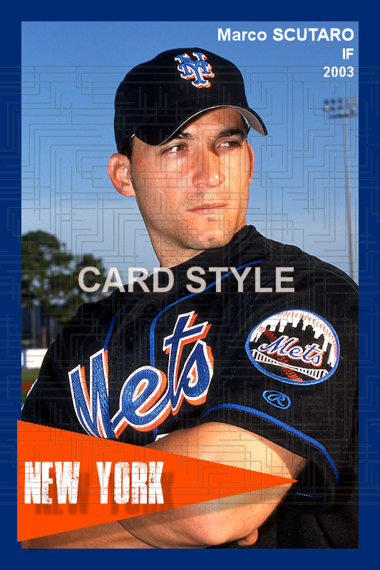 Marco Scutaro - 2003 New York Mets - pose B - choose a size & style