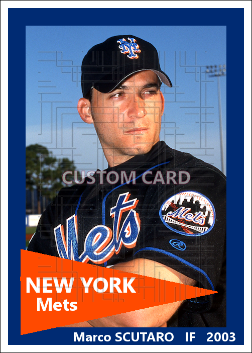 Marco Scutaro - 2003 New York Mets - pose B - choose a size & style