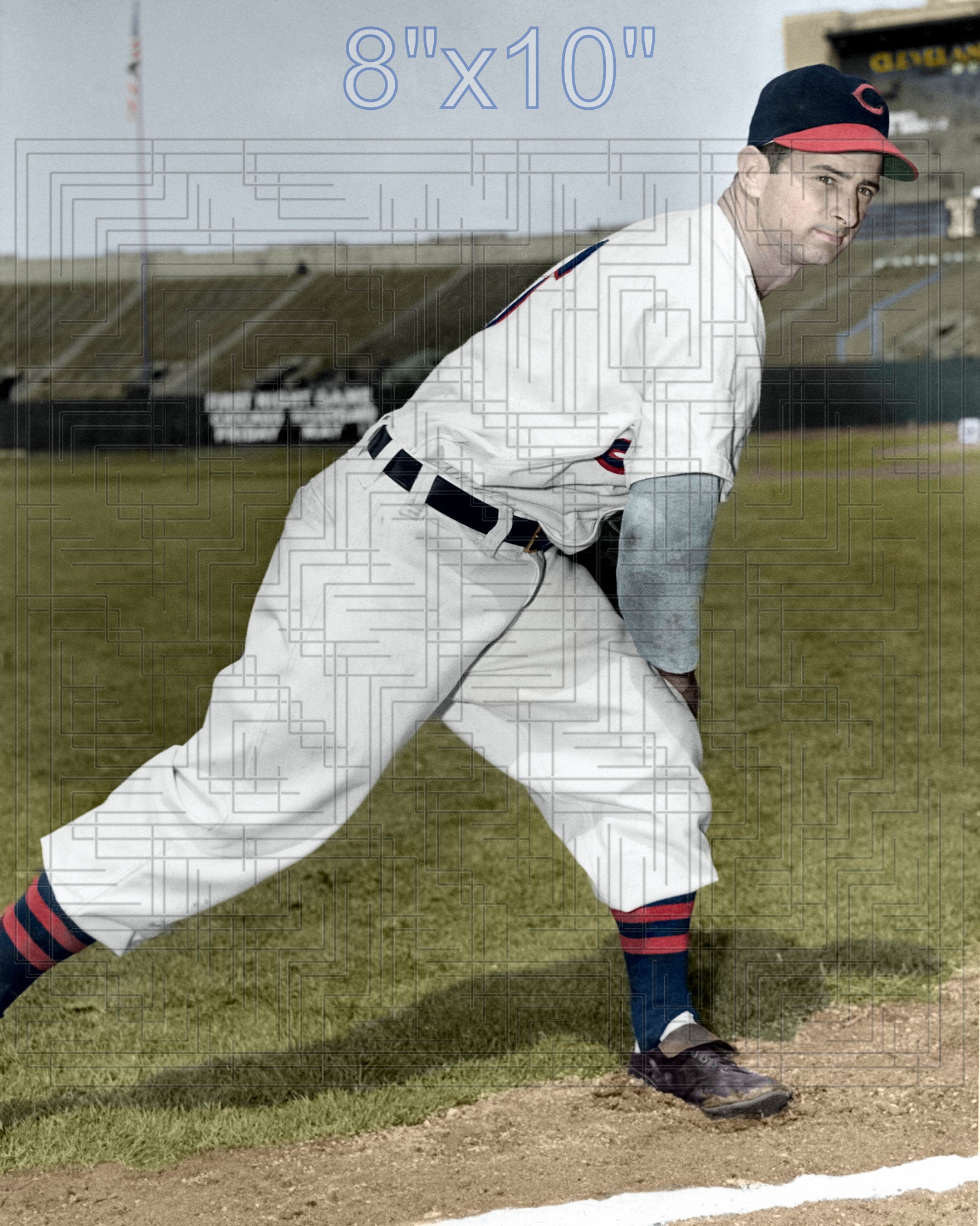 Marino Pieretti - 1950 Cleveland Indians - choose a size & style