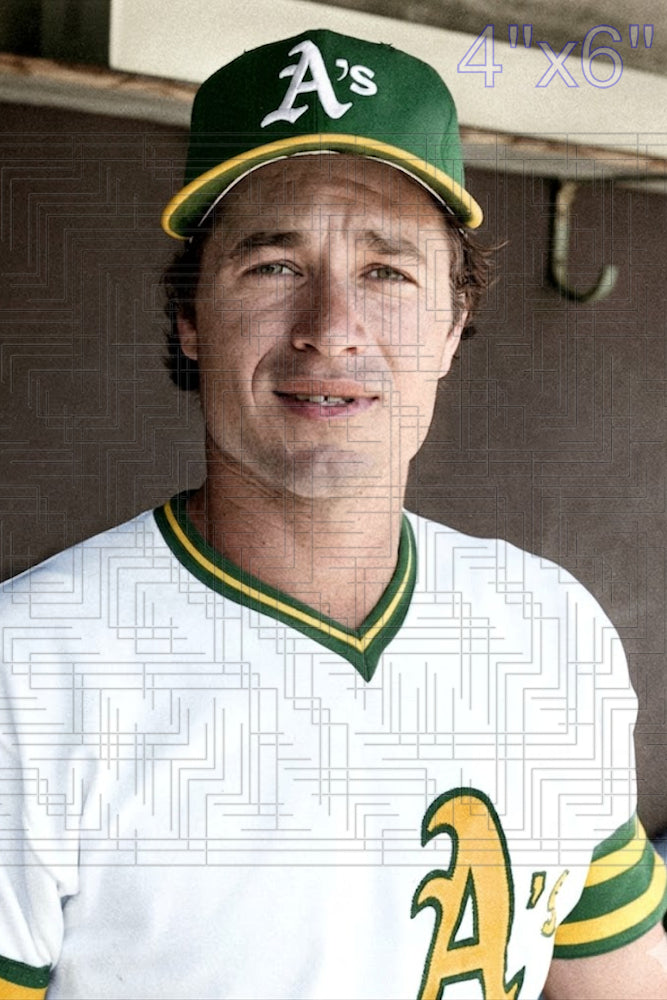 Mark Budaska - 1978 Oakland Athletics - choose a size & style