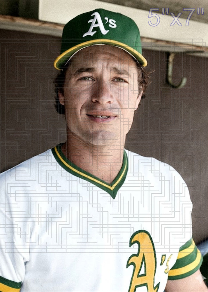 Mark Budaska - 1978 Oakland Athletics - choose a size & style