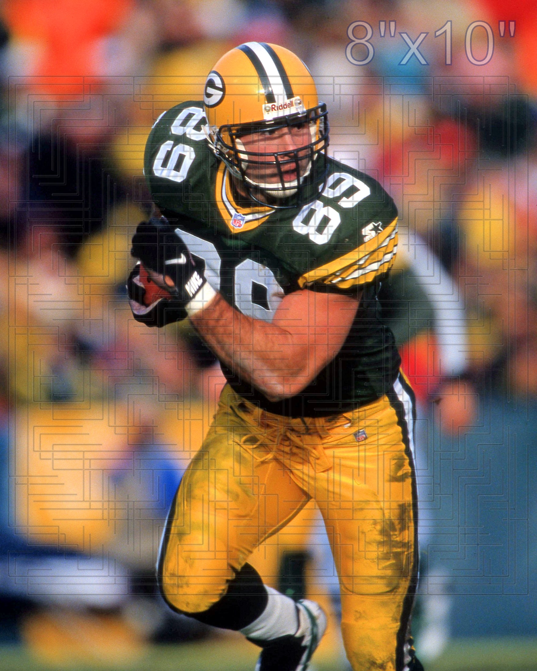 Mark Chmura - 1995 Green Bay Packers - choose a size & style