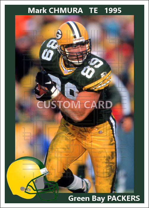 Mark Chmura - 1995 Green Bay Packers - choose a size & style