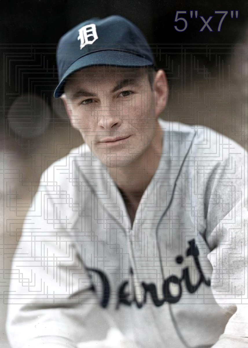 Mark Christman - 1938 Detroit Tigers - choose a size & style