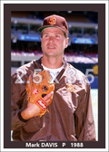 Mark Davis - 1988 San Diego Padres - choose a size & style