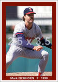 Mark Eichhorn - 1990 California Angels - choose a size & style