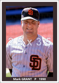 Mark Grant - 1990 San Diego Padres - choose a size & style