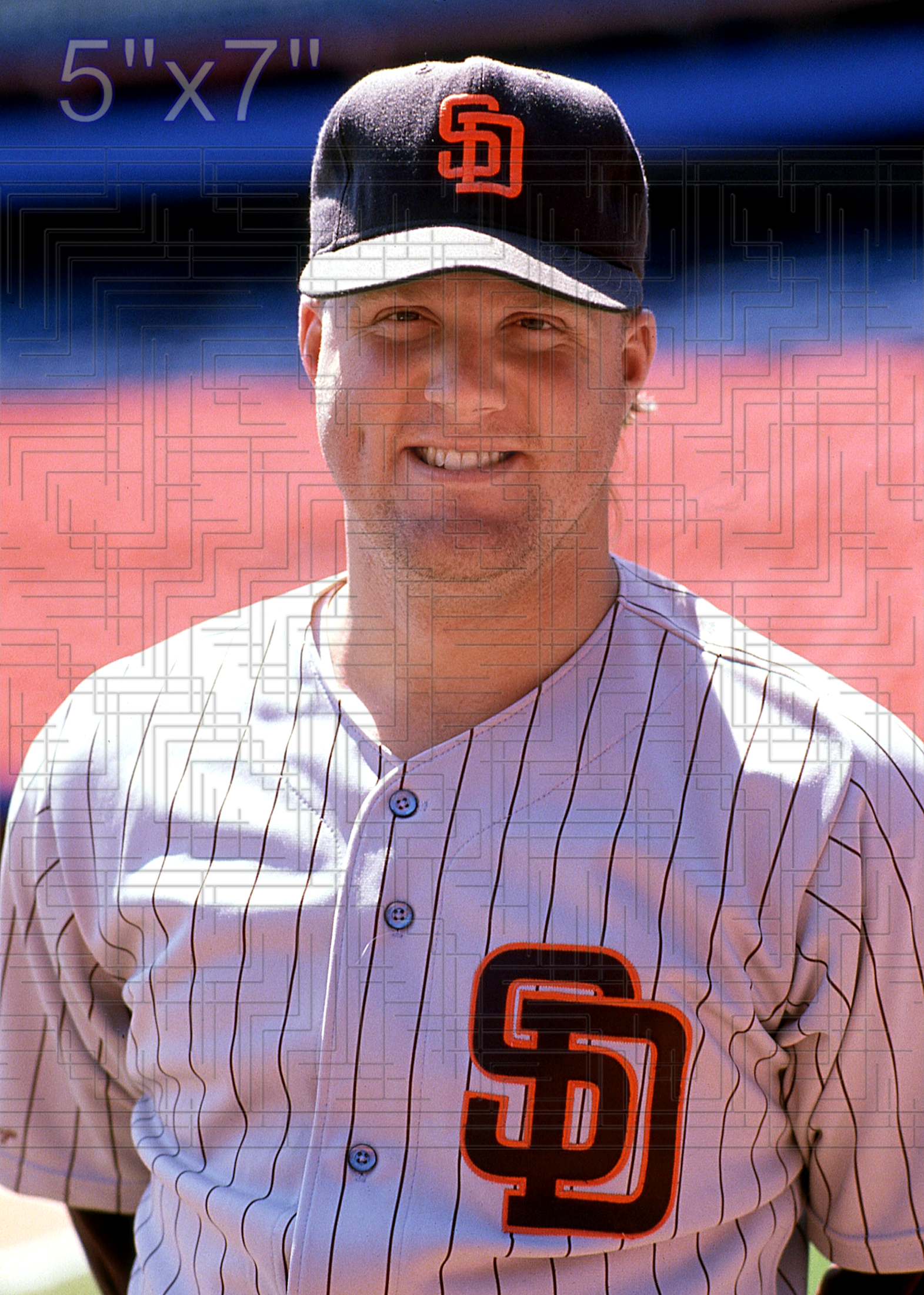 Mark Grant - 1990 San Diego Padres - choose a size & style