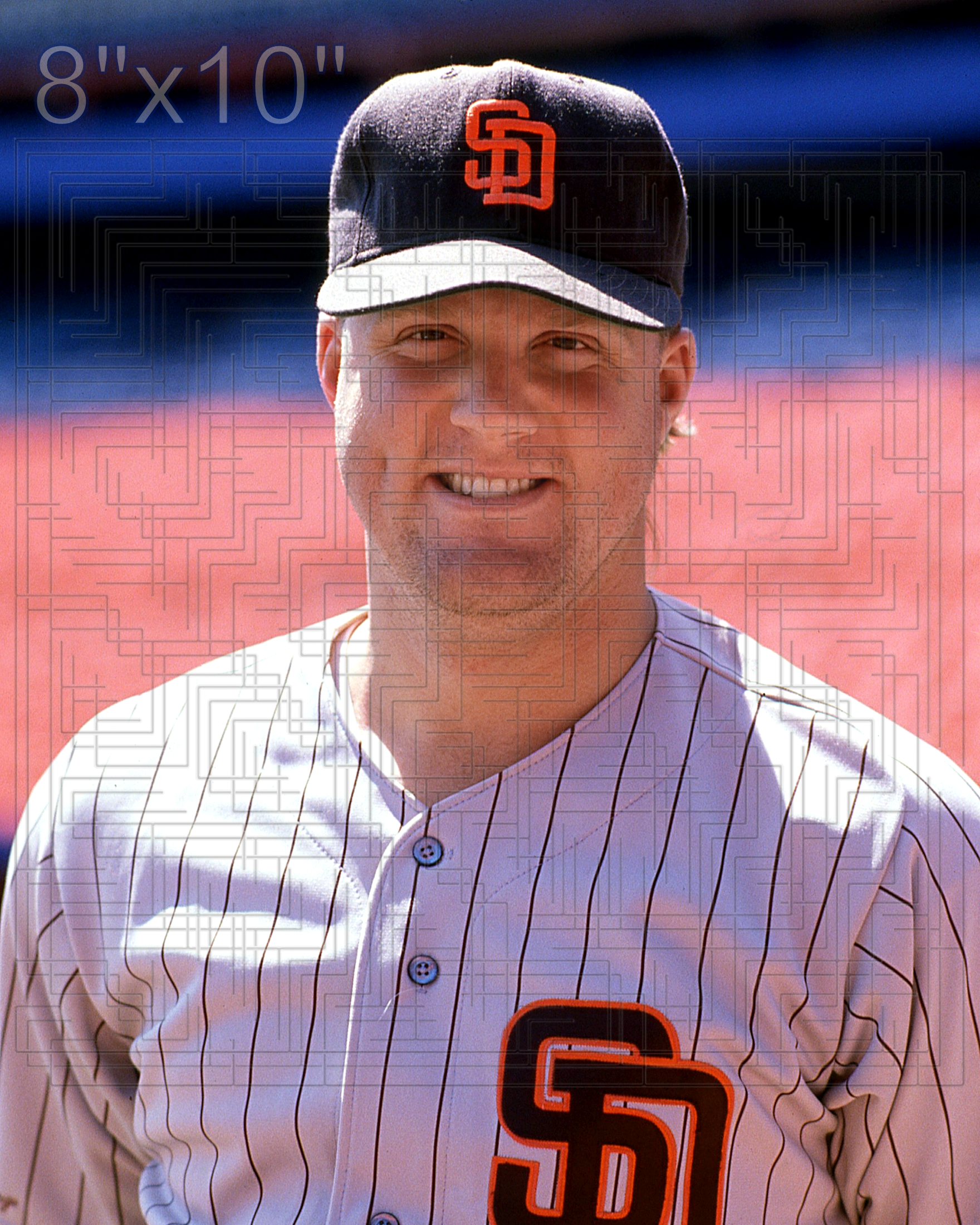 Mark Grant - 1990 San Diego Padres - choose a size & style